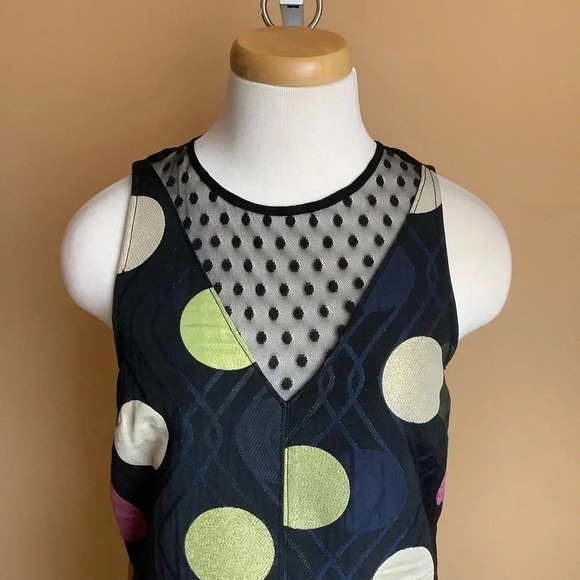 ANTHROPOLOGIE MAEVE Jacquard Cocktail Dress Size S - Picture 5 of 16